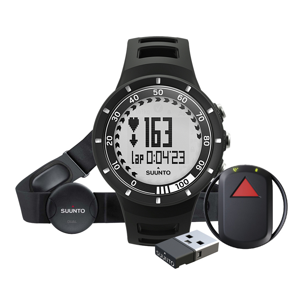 suunto quest black gps pack